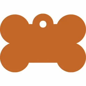 Identification plate for collar Imarc Bone Orange