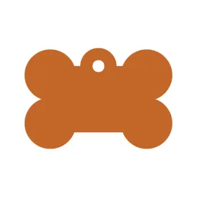 Identification plate for collar Imarc Bone Orange