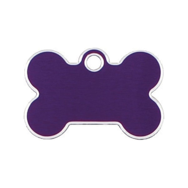Identification plate for collar Imarc Bone Lilac