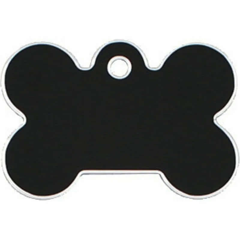 Identification plate for collar Imarc Bone Black
