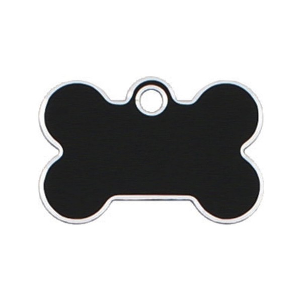 Identification plate for collar Imarc Bone Black