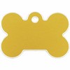 Identification plate for collar Imarc Bone Yellow Golden