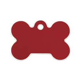 Identification plate for collar Imarc Bone Red