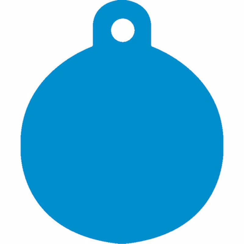 Apykaklės identifikavimo lentelė Imarc Circle Mėlyna