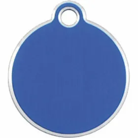 Identification plate for collar Imarc Circle Blue