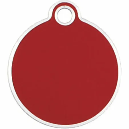 Kauluksen tunnistuskilpi Imarc Circle Punainen