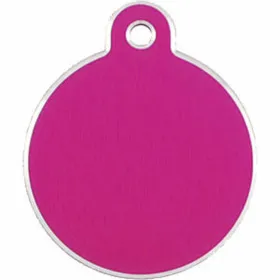 Identification plate for collar Imarc Circle Pink