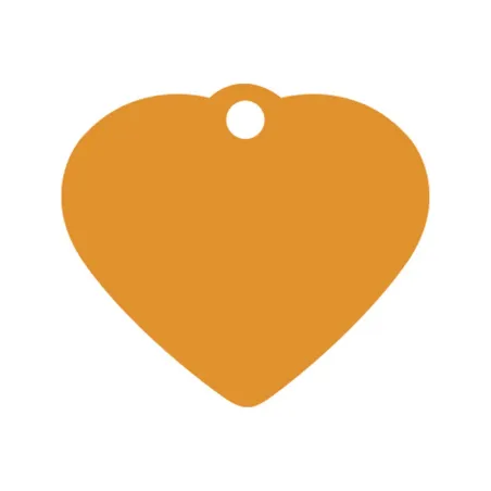 Apykaklės identifikavimo lentelė Imarc Heart Oranžinė