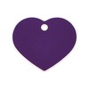 Фирменная табличка для ожерелья Imarc Heart Лиловый