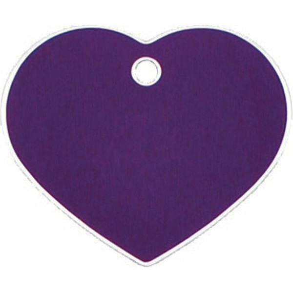 Apkakles identifikācijas plāksne Imarc Heart Ceriņš