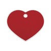 Identification plate for collar Imarc Heart Red
