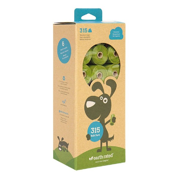 Gyvūnų maišelių dispenseris Earth Rated Rollos Bolsa