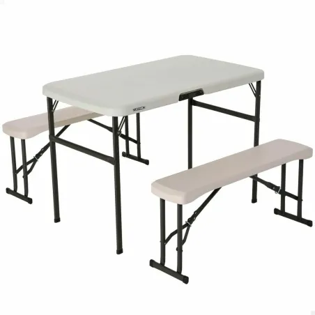 Picnic table Lifetime Cream 106 x 61 x 74 cm