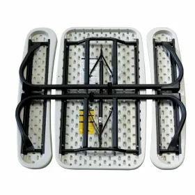 Picnic table Lifetime Foldable Cream Steel 82,5 x 90 x 53,5 cm