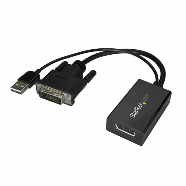 DisplayPort - DVI adapteris Startech DVI2DP2              Juoda