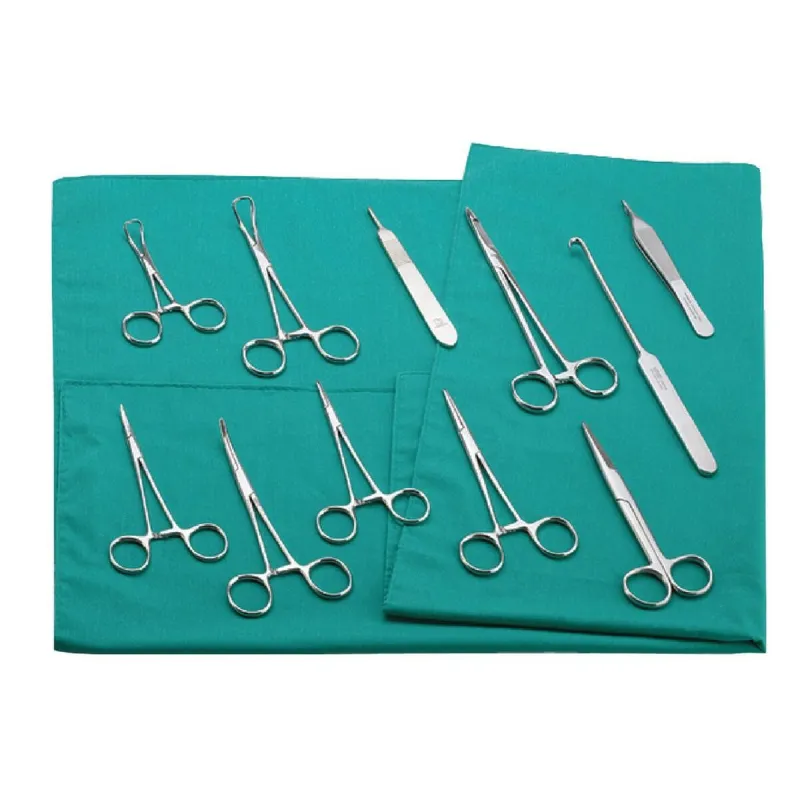 Veterinary surgery accessory KVP Green Polyester Cotton 50 x 50 cm