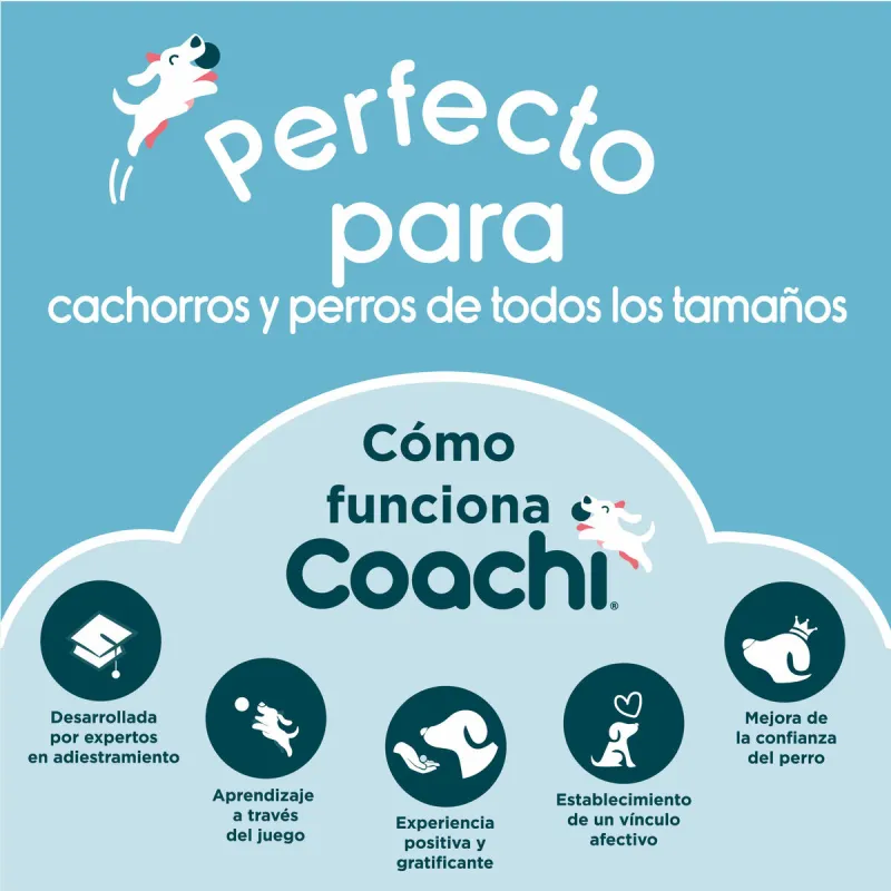 Ceļasoma Coachi Train & Treat Zils Korāļi