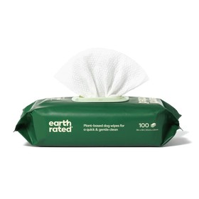 Wet Wipes for Pets Earth Rated Perfume free 100 Units