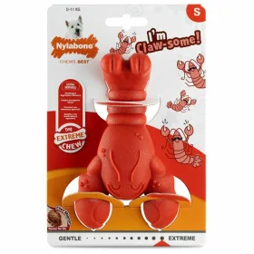 Koera närimismänguasi Nylabone Punane Veiseliha Kunstlik S