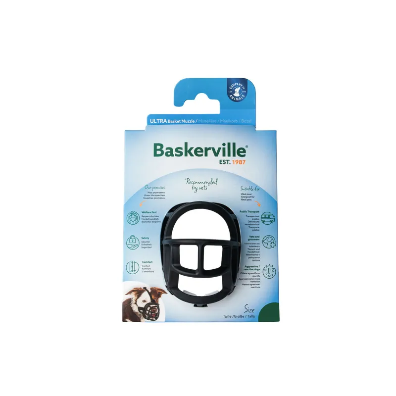 Muzzle Company of Animals Black 6