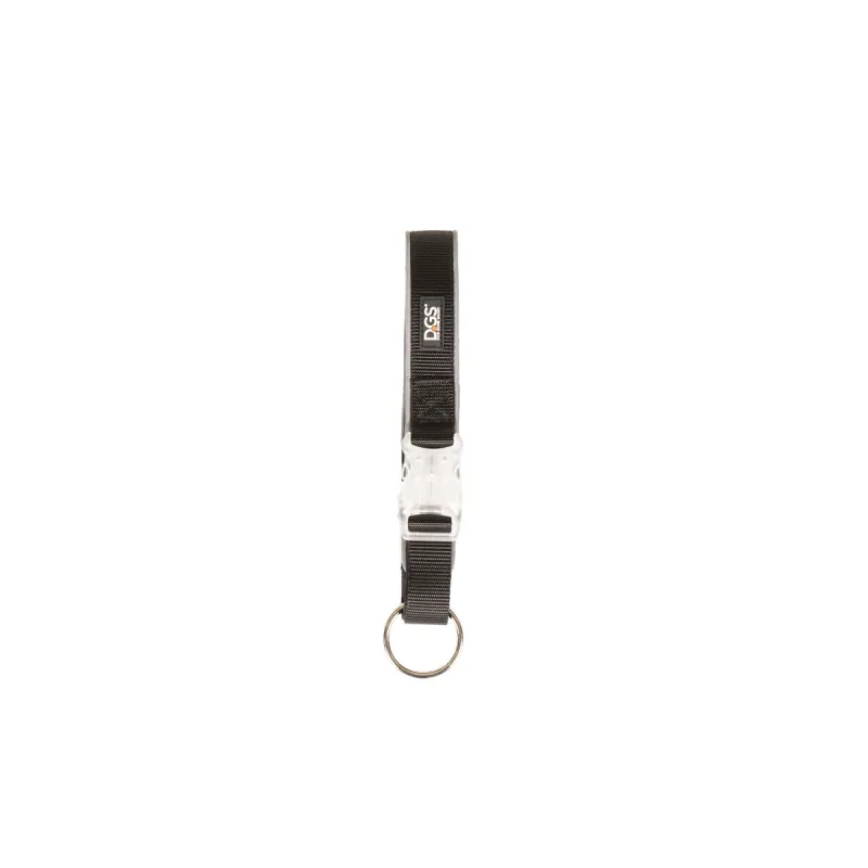 Dog collar Dog Gone Smart Black 20 Light