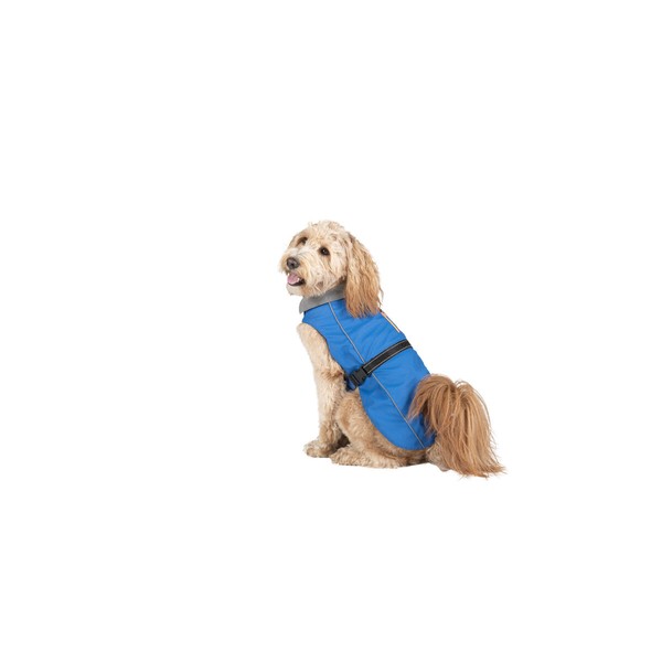Koera vihmamantel Dog Gone Smart Sinine 35 cm