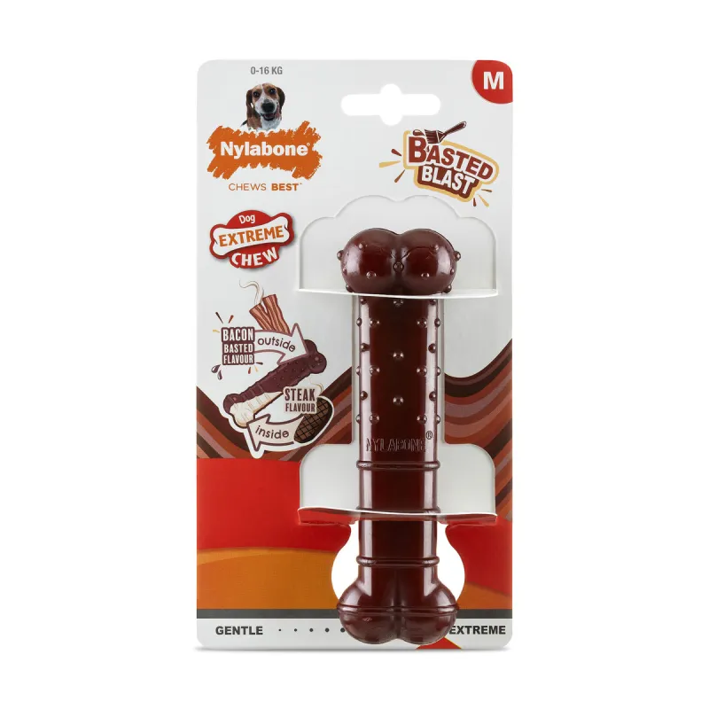 Кость Nylabone Коричневый Bacon M