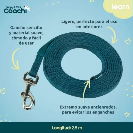 Training lead Coachi Puppy & Mini Green 2,5 m