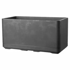 Itsekasteleva kukkalaatikko Deroma Antrasiitinharmaa 78 x 38 x 39 cm Muovinen Suorakulmainen