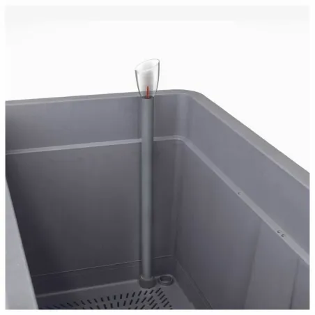 Self-watering planter Deroma Pearl 78 x 38 x 39 cm Plastic Rectangular Ø 78 cm