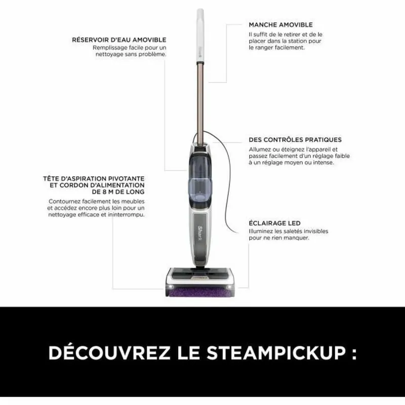 Aurupuhasti Shark SteamPickUp SD200EU