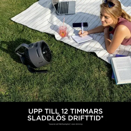 Tafelventilator Shark Pelēks