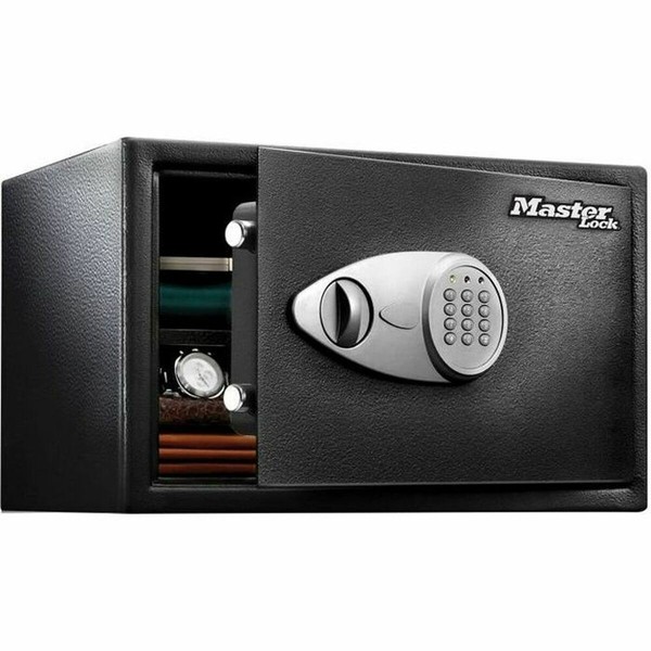 Tallelokero Master Lock Musta Musta/Harmaa Teräs