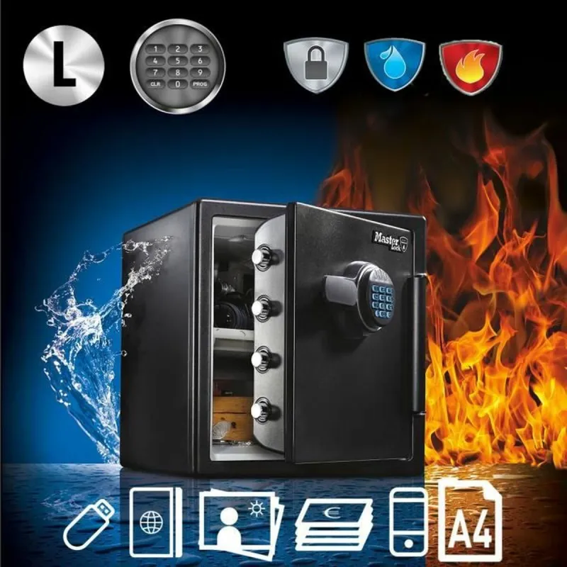 Seif elektroonilise lukuga Master Lock CHW30300EURHRO 10 L