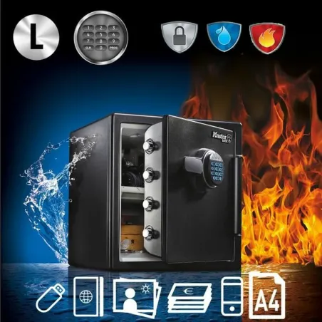 Seif elektroonilise lukuga Master Lock CHW30300EURHRO 10 L