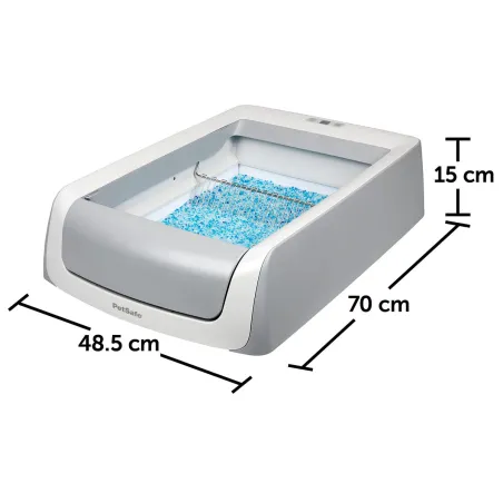 Kassi Liivakass PetSafe Isepuhastus 15 x 70 x 48,5 cm Valge Plastmass