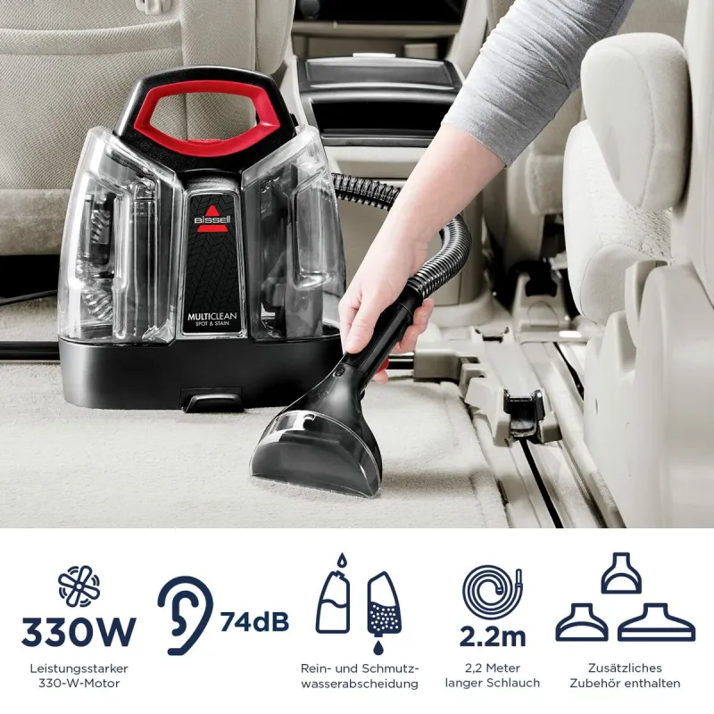 Ištraukėjas Bissell 4720M Juoda Raudona rouge 300 W