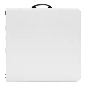 Folding Table Lifetime White 122 x 91,5 x 61 cm Steel HDPE