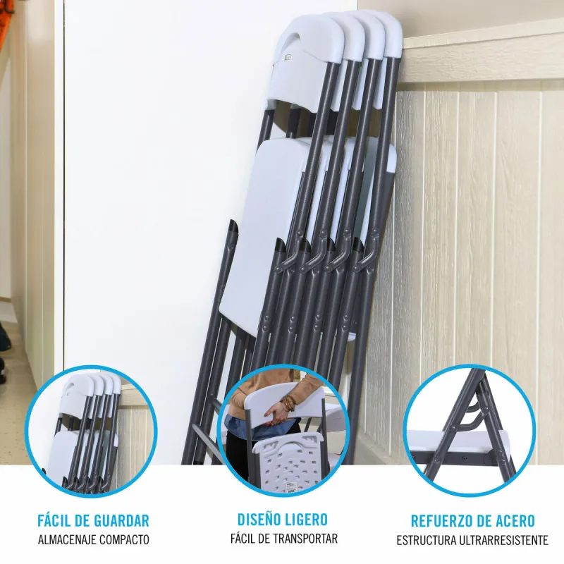 Folding Chair Lifetime 47 x 84,5 x 50 cm