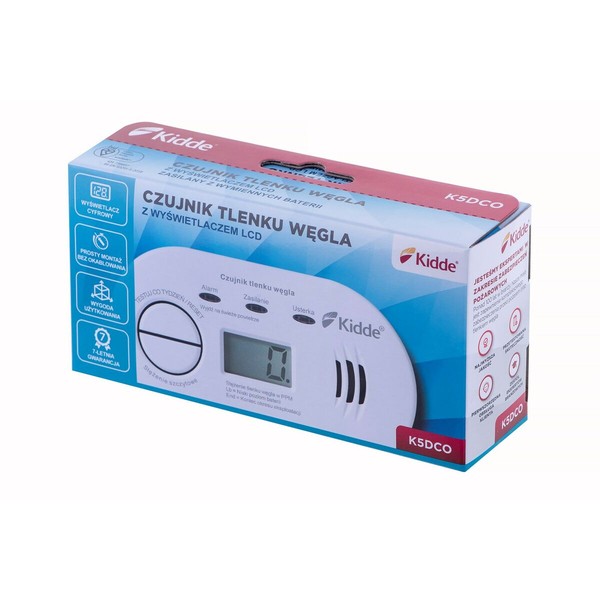 Carbon monoxide detector Kidde K5DCO