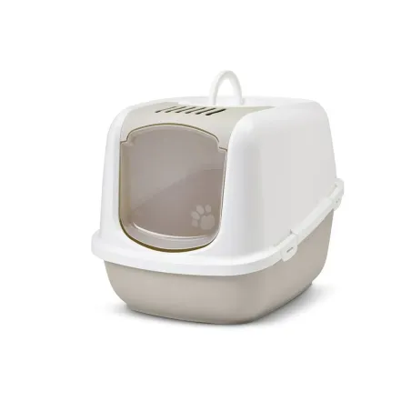 Savic suur kassi liivakast Nestor Jumbo 66x48x46cm valge/helepruun