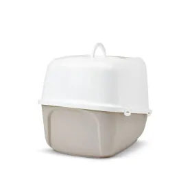 Savic suur kassi liivakast Nestor Jumbo 66x48x46cm valge/helepruun