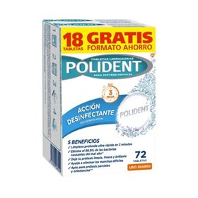 Polident Cleaning Tablets 72 Units