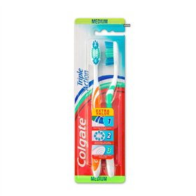 Cepillo D Colgate Triple Accion 2 Uds