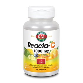 Kal Reacta 1000 mg 60 kapsulių