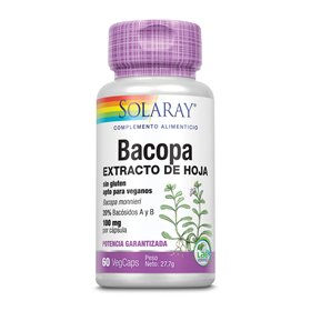 Solaray Bacopa 100 mg 60 V kapsulas