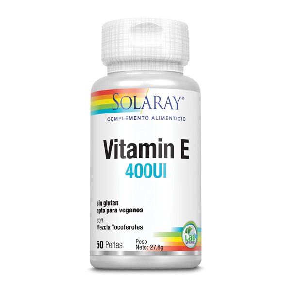 Solaray E vitamīna 50 pērlītes