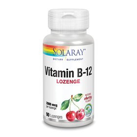 Solaray B12 vitamīns 2000 mcg 90 kapsulas