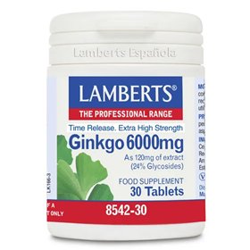 Lamberts Ginkgo Biloba 6000 mg 60 tabletti