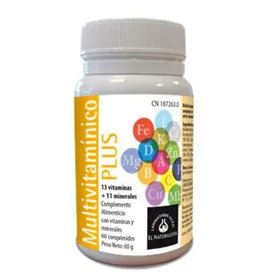 El Natural Multivitamin Plus 60 kapsulių